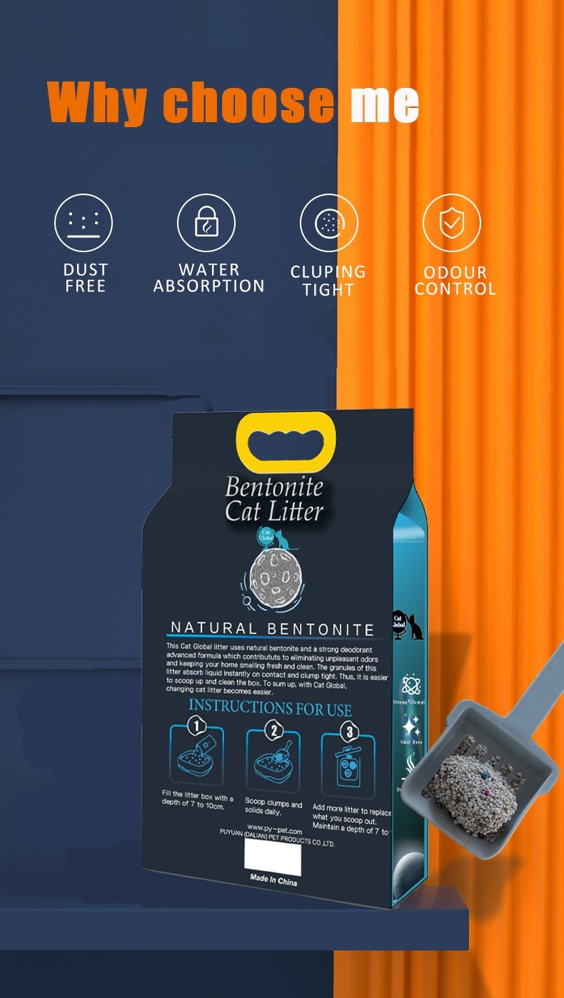 Bentonite Cat Litter Details