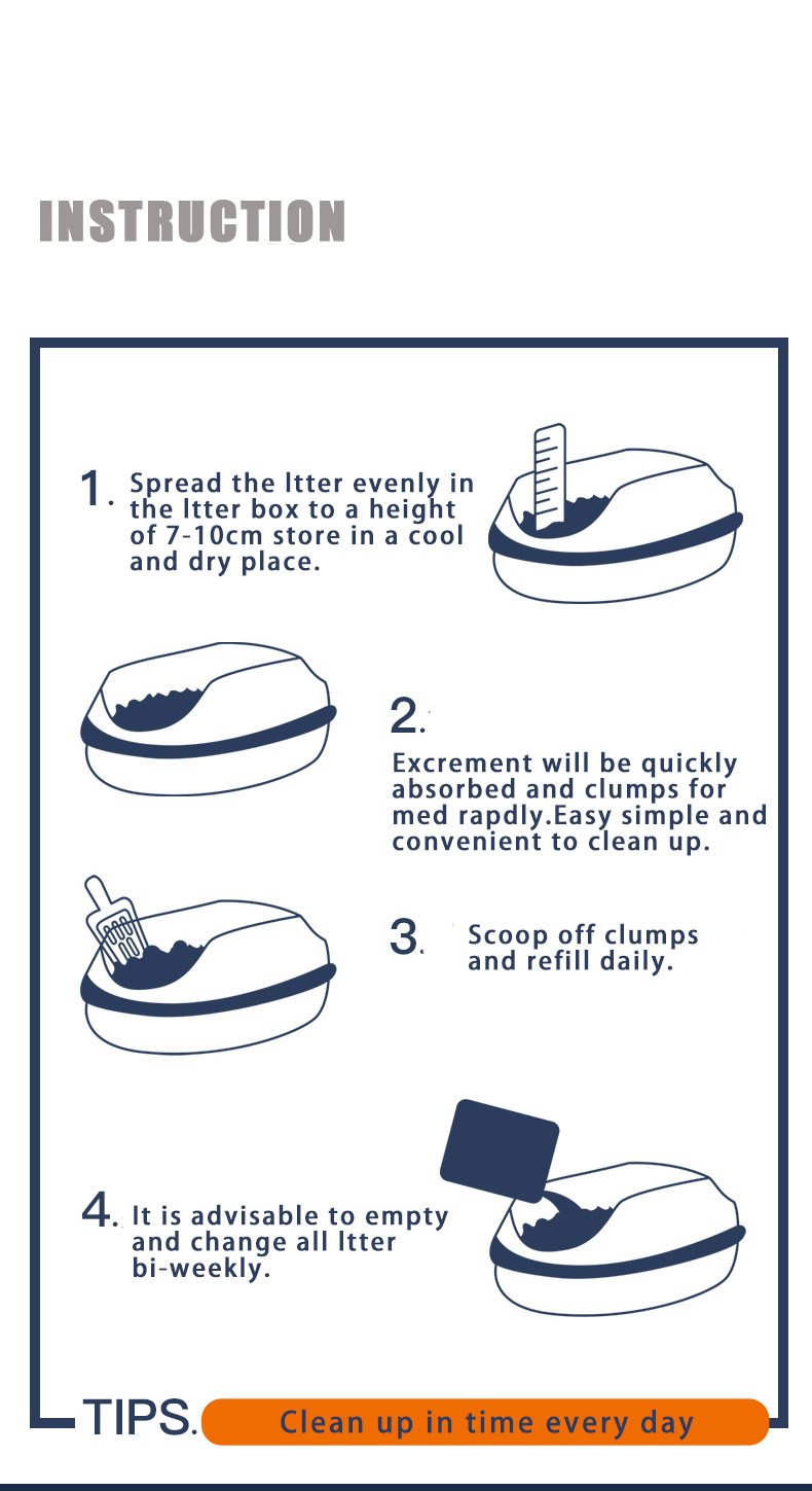 Cat Global Bentonite Cat Litter20kg Details