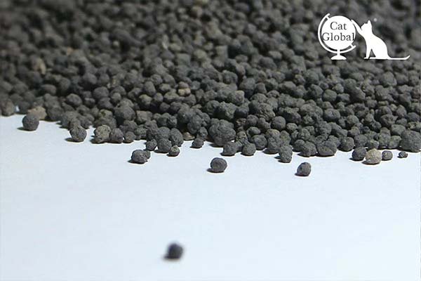 carbon bentonite cat litter