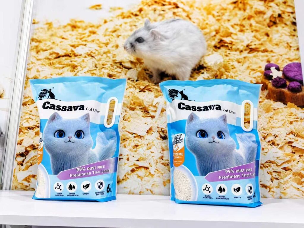キャッサバ猫用トイレ砂